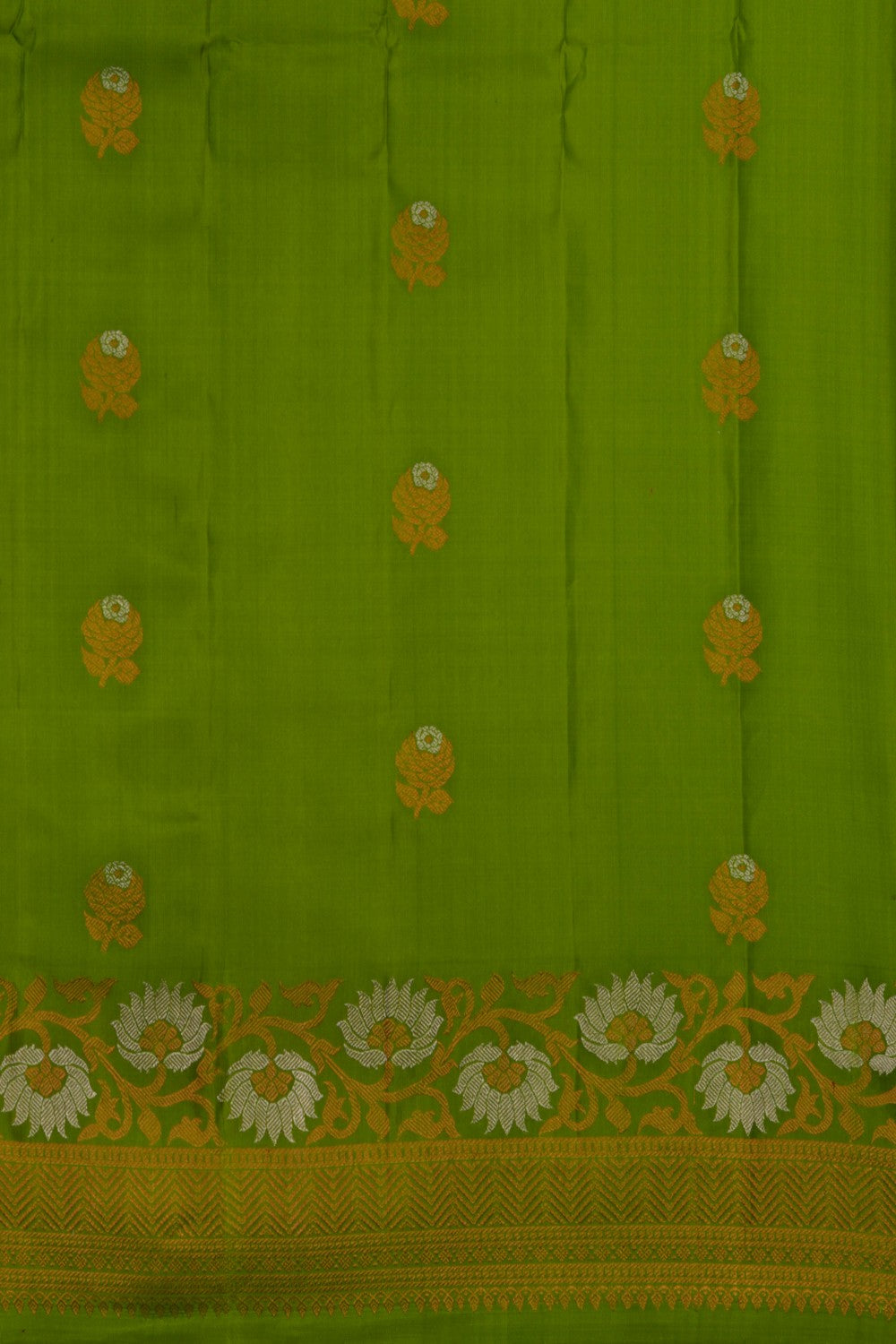 Image of Gadwal Silk Pink Saree